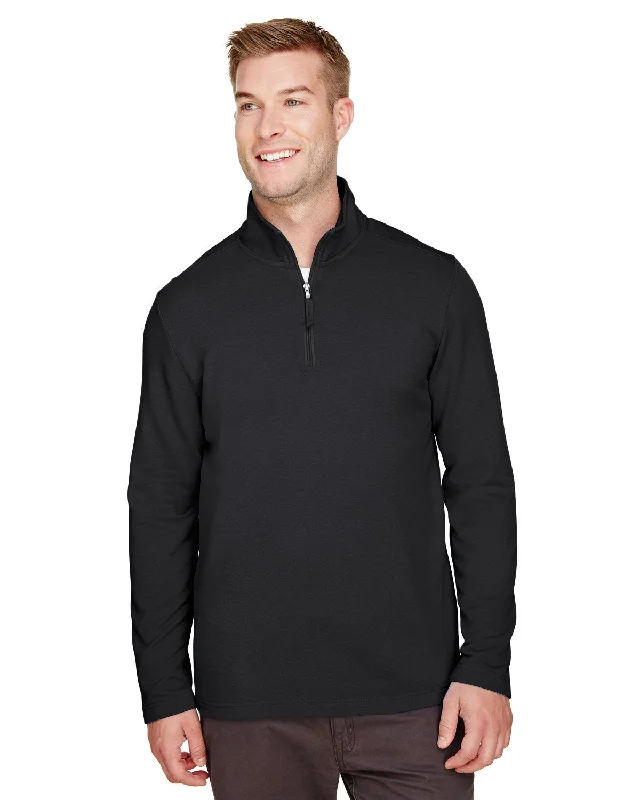 UltraClub UC792 Men's Coastal Pique Fleece Quarter-ZipCamping Shirts