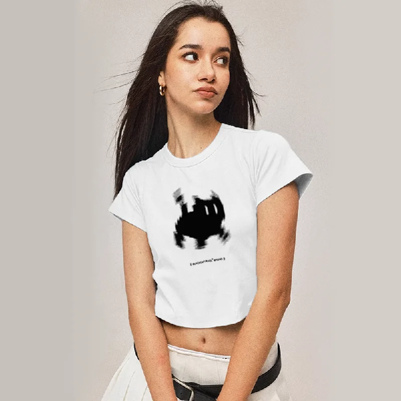 Women's Pixel Cat T-ShirtBand Merch Shirts