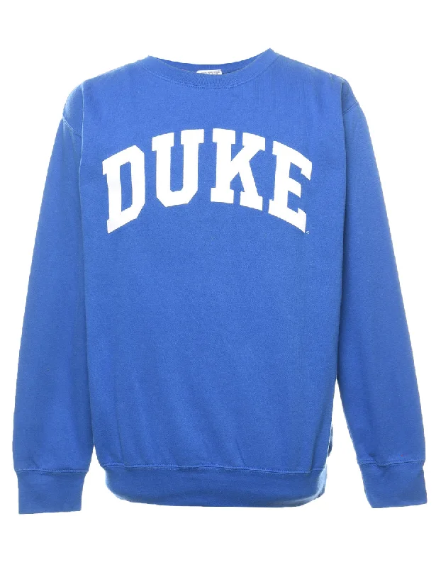 Duke Printed Sweatshirt - M